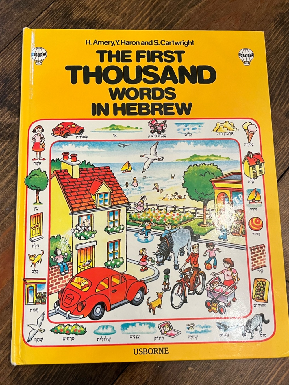 My First Thousand Words in Hebrew-Big Book For Kids